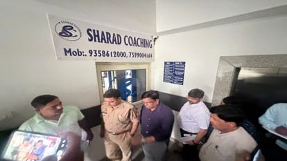 BDA action against coaching centers in Bareilly continued for the second day