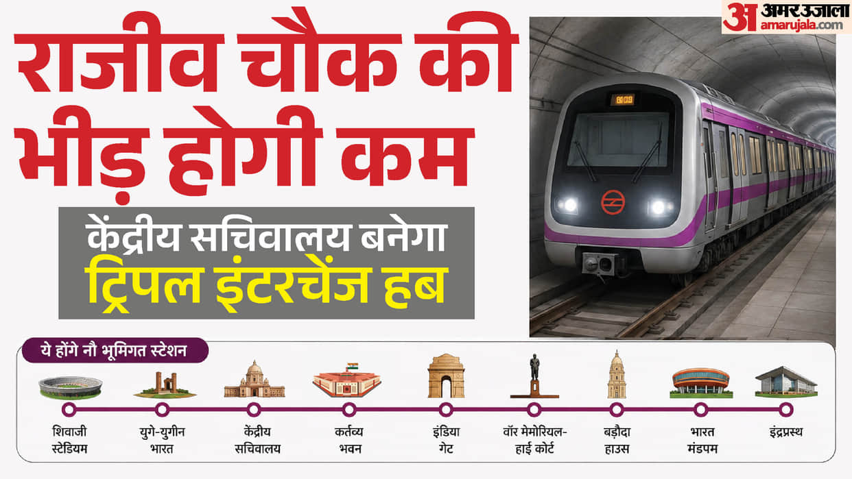 Central Vista corridor metro connectivity to India Gate War Memorial Bharat Mandapam
