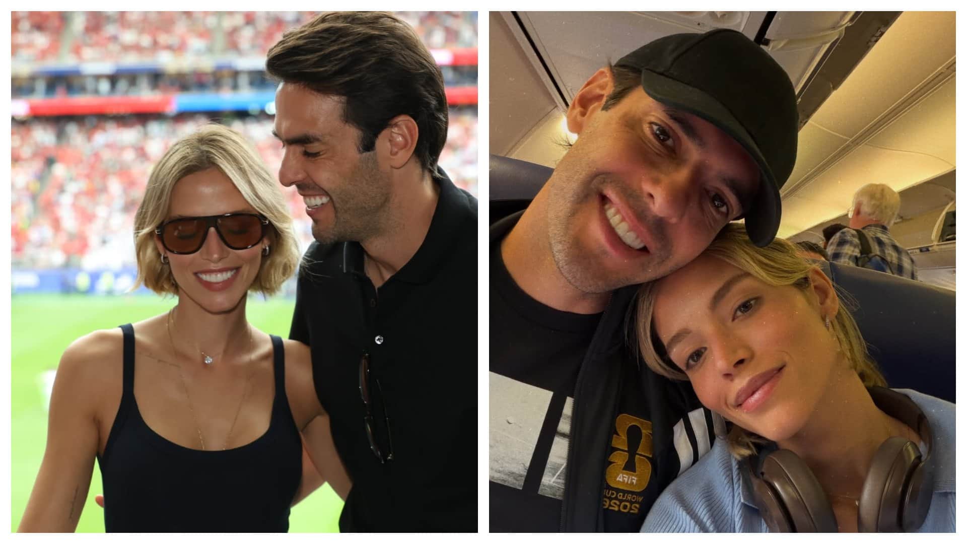 Kaká and wife Carolina Leite set internet ablaze with gorgeous FIFA World Cup stadium photos!