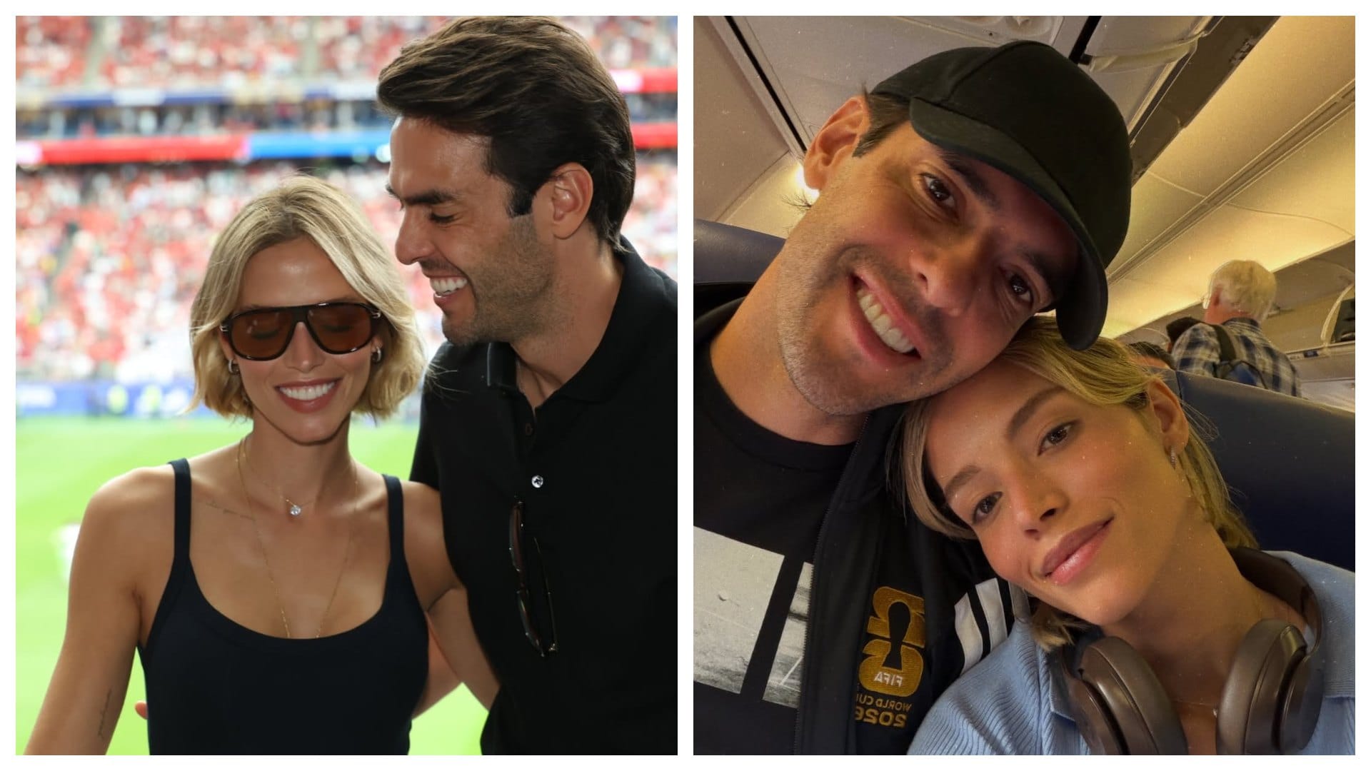 Kaká and wife Carolina Leite set internet ablaze with gorgeous FIFA World Cup stadium photos!