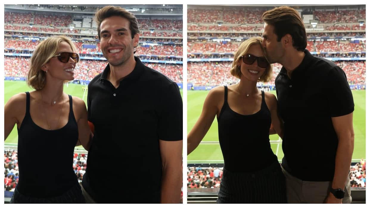 Kaká and wife Carolina Leite set internet ablaze with gorgeous FIFA World Cup stadium photos!