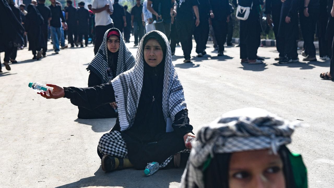 8th Day of Muharram in Kashmir Peaceful procession held amidst tight security arrangements