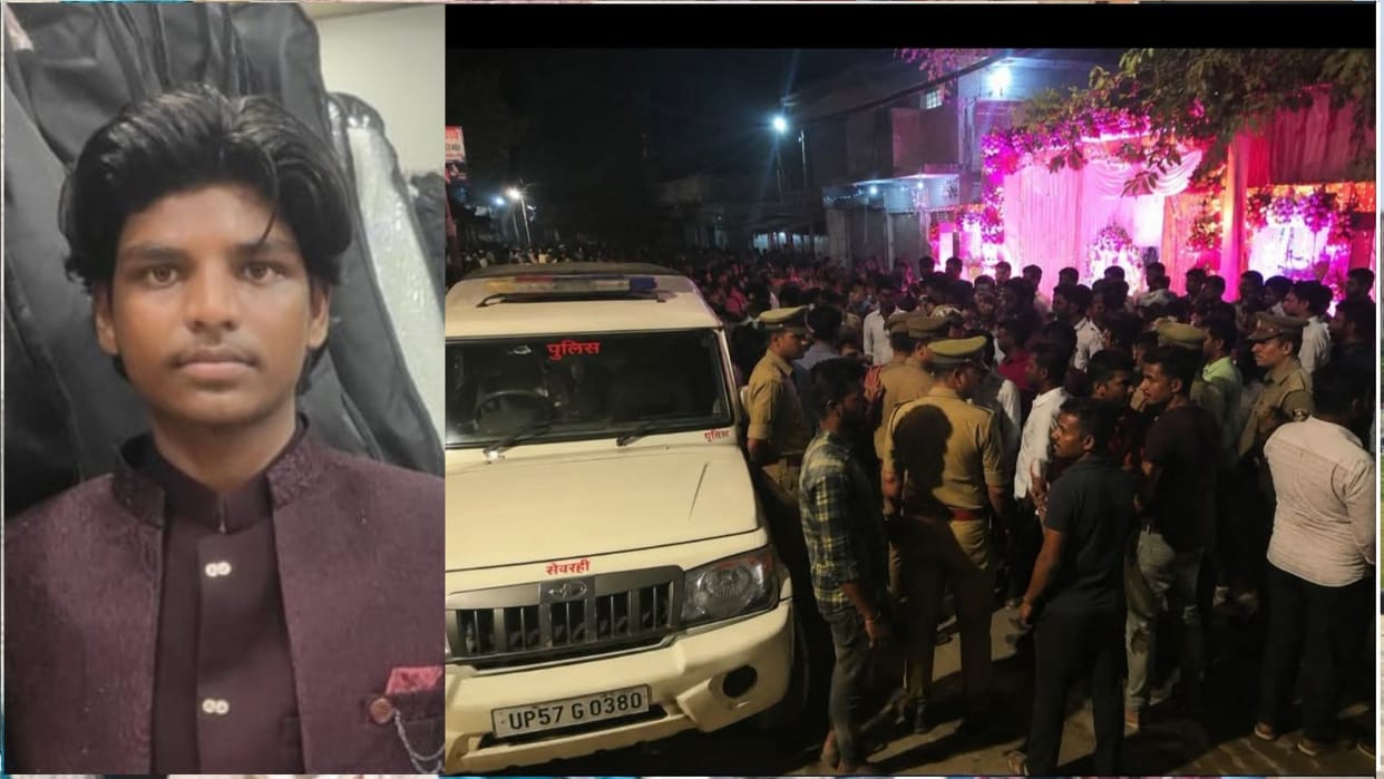 Groom's nephew stabbed to death following a dispute over dancing to DJ music.