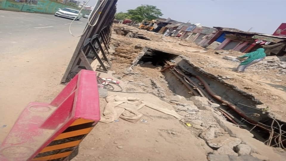 Utility Duct Lies Unused as Fatehabad Road Remains Dug Up for 15 Months