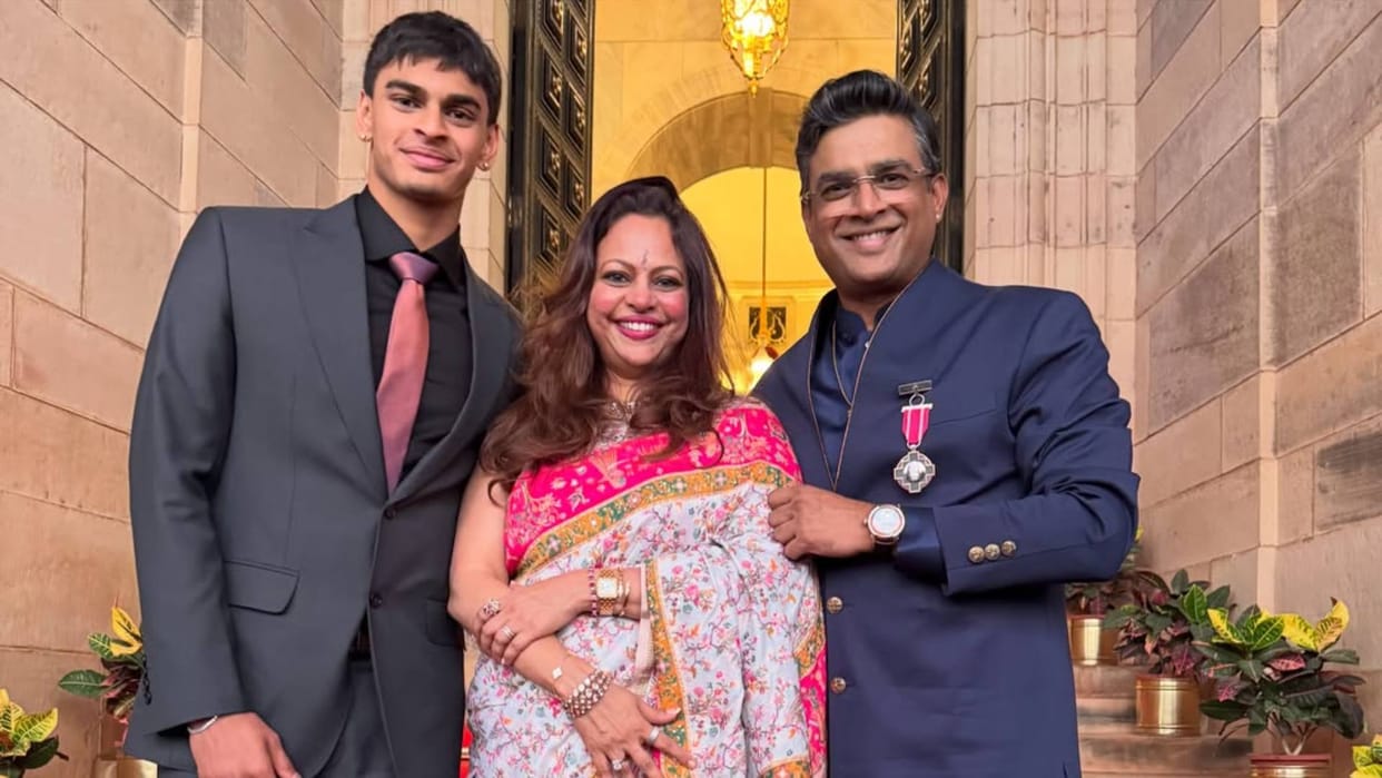 wife Sarita congratulates actor R Madhavan on Padma Shri honour says Your hard work touched countless hearts