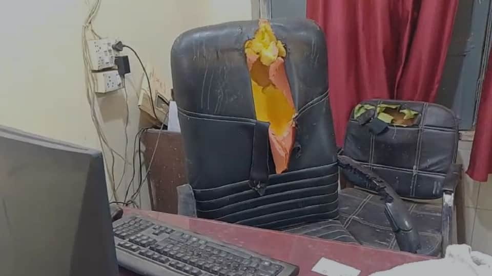 Dog Locked Inside PWD Office Overnight, Tears Apart Chairs in Panic