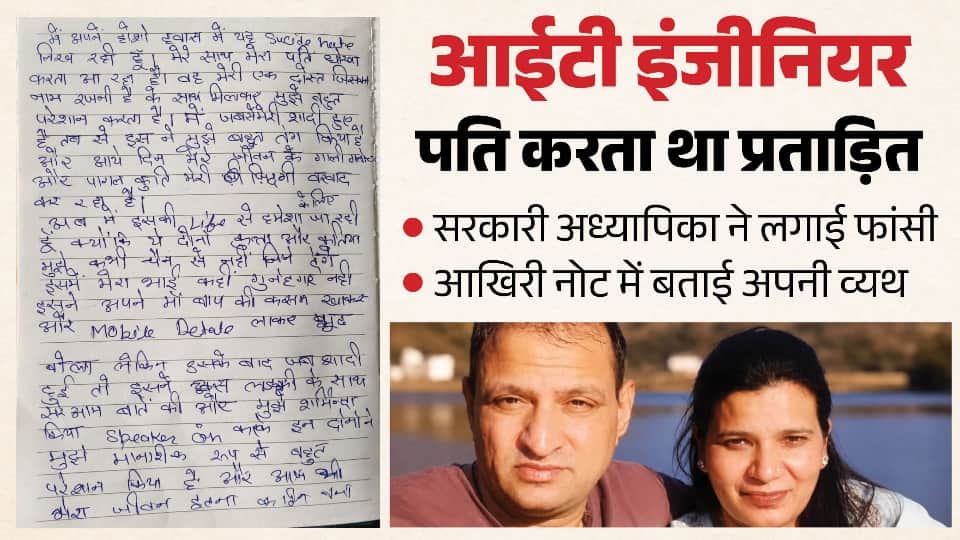 Kalka Government teacher suicide new revelation