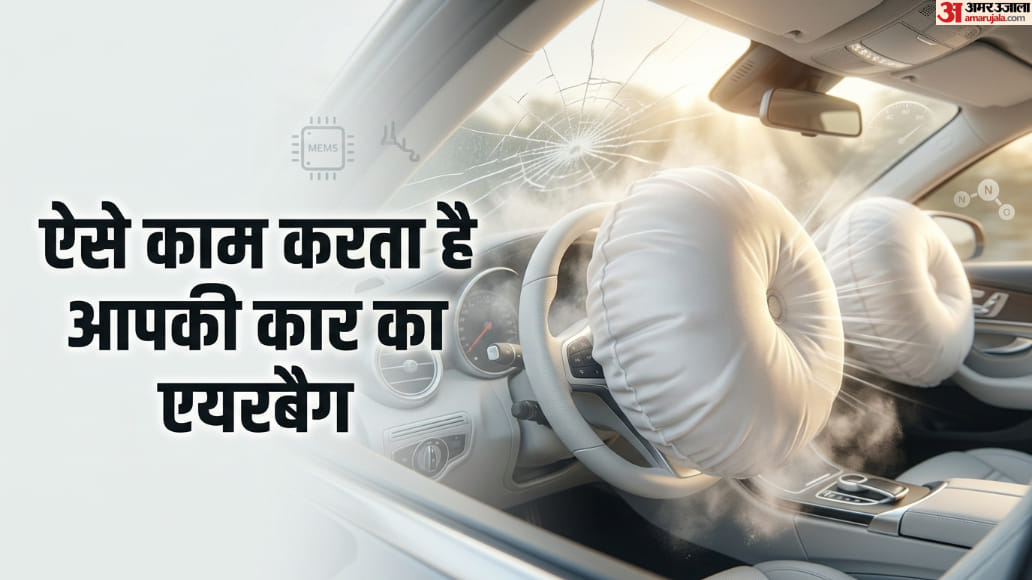 What’s Inside Car Airbag? Know Science Behind Technology