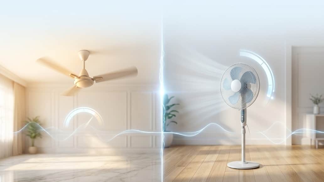 Ceiling vs Pedestal Fan: Which One Better  Saves Electricity?