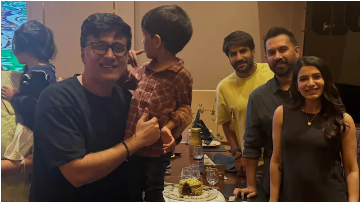 Mother To Be Samantha Ruth Prabhu Glows At Rahul Ravindran Birthday Bash With Husband Raj Shows Her Baby Bump