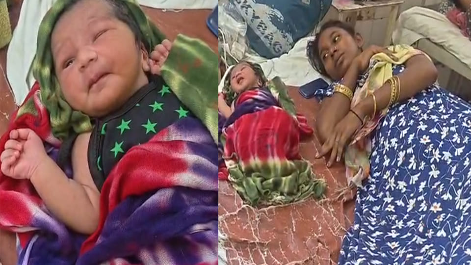 Abandoned by her Bangladeshi husband and struck by labor pains on train, woman gave birth to a baby girl