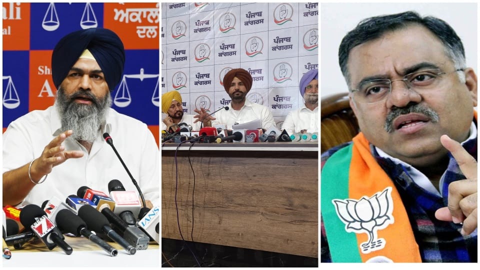 Congress, BJP, and SAD attack over CM Mann alleged video