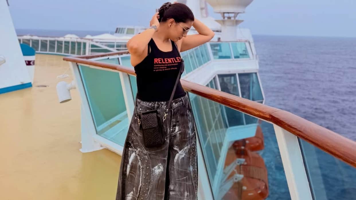 Haryanvi dancer and Singer Sapna Choudhary shares her photos from cruises says you deserve magic