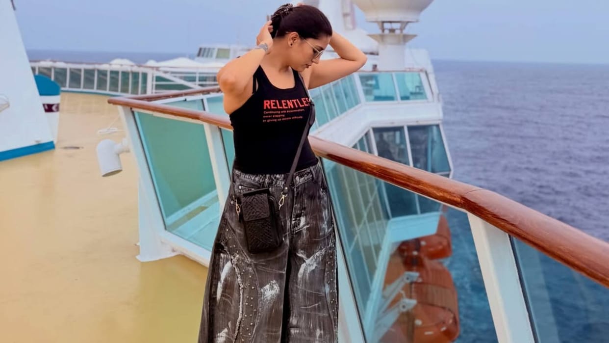 Haryanvi dancer and Singer Sapna Choudhary shares her photos from cruises says you deserve magic