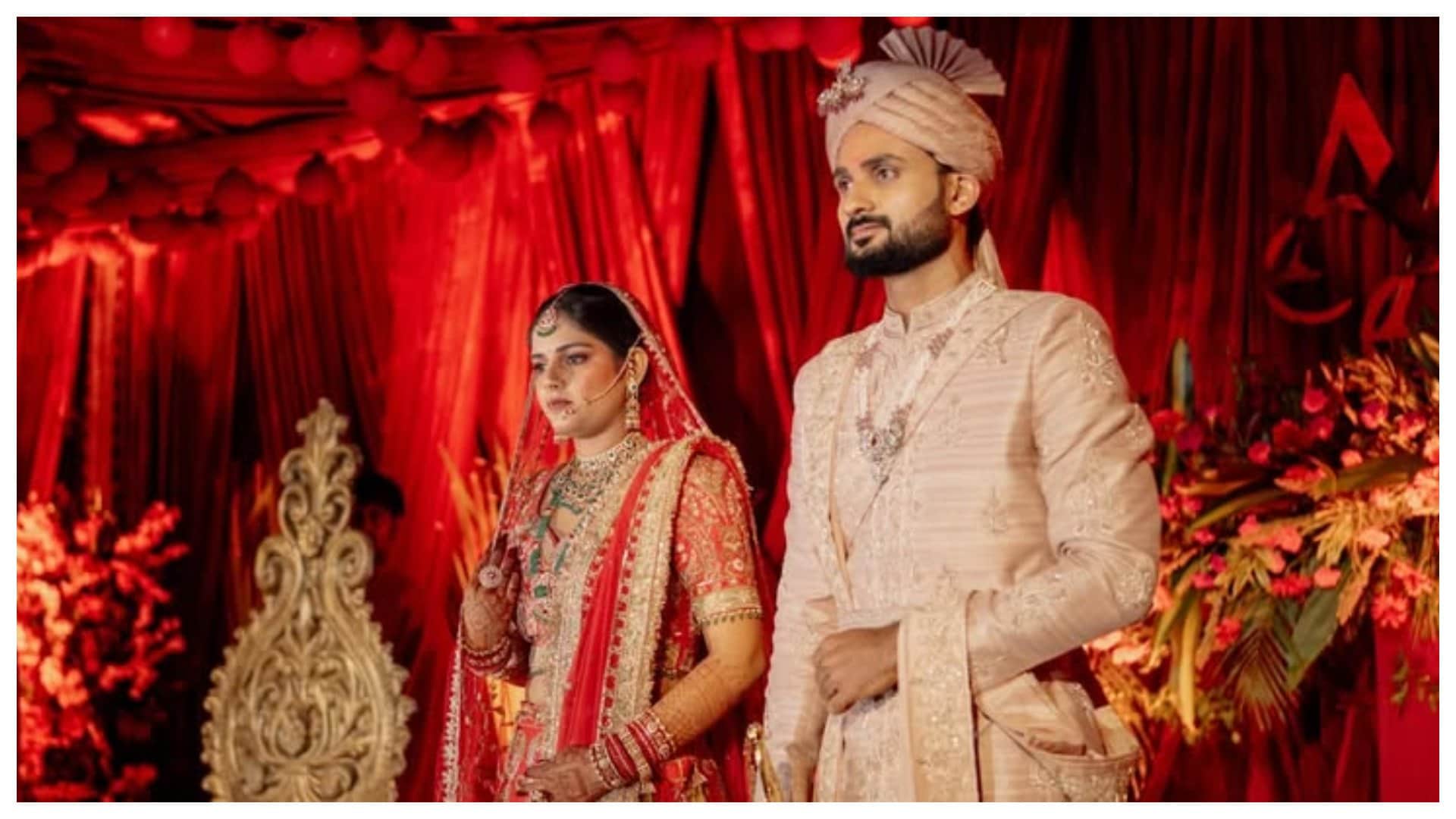 Team India Pacer Akash Deep Ties the Knot with Akshita Raj in Varanasi, Shares Wedding Moments on instagram