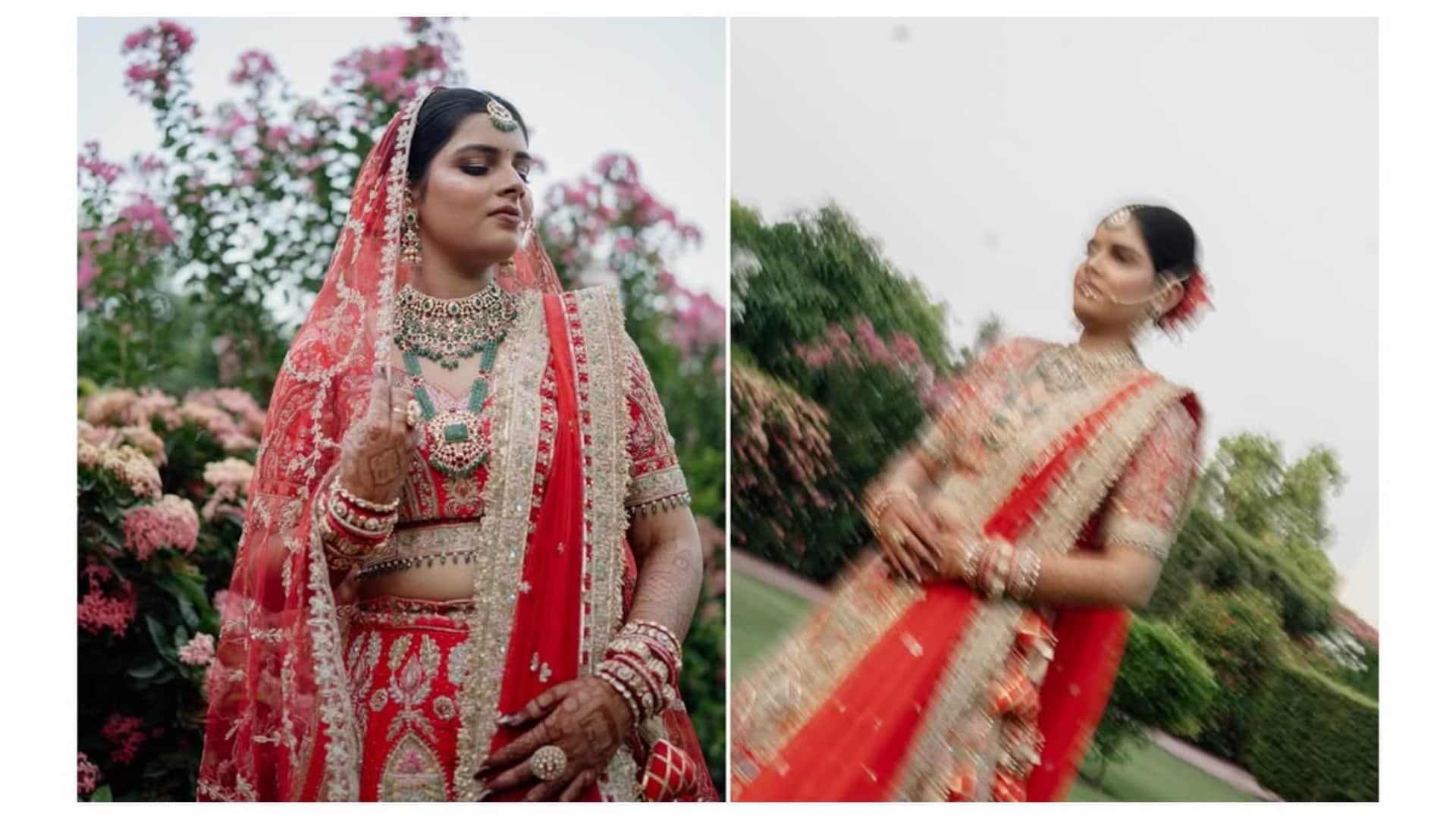 Team India Pacer Akash Deep Ties the Knot with Akshita Raj in Varanasi, Shares Wedding Moments on instagram