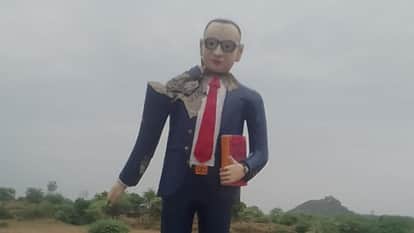 Jhansi: Ambedkar statue damaged in Deora, Chirgaon; villagers outraged