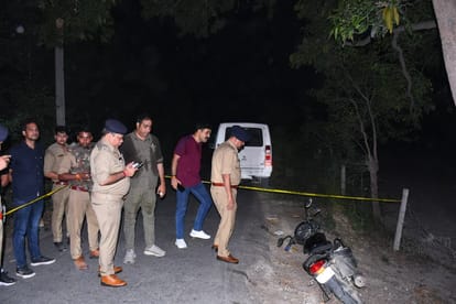 बहराइच में देर रात एनकाउंटर।