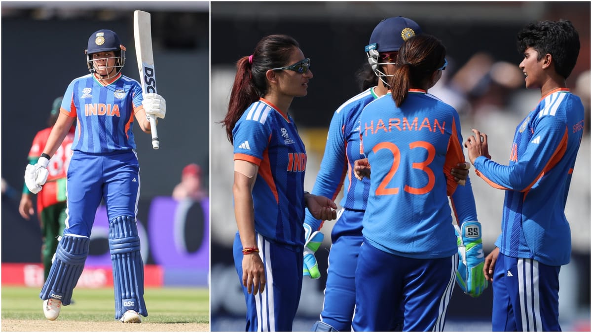 IND W vs BAN W: शेफाली के अर्धशतक से जीता भारत, सेमीफाइनल की उम्मीदें बरकरार; श्री चरणी ने रचा इतिहास