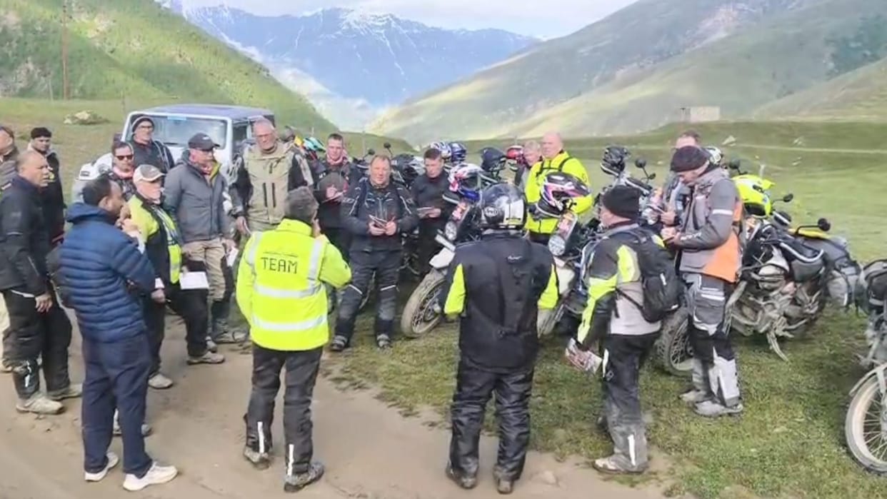 Himachal: Bikers from the UK and Australia reach Chamba after a 3,000 km motorcycle journey.