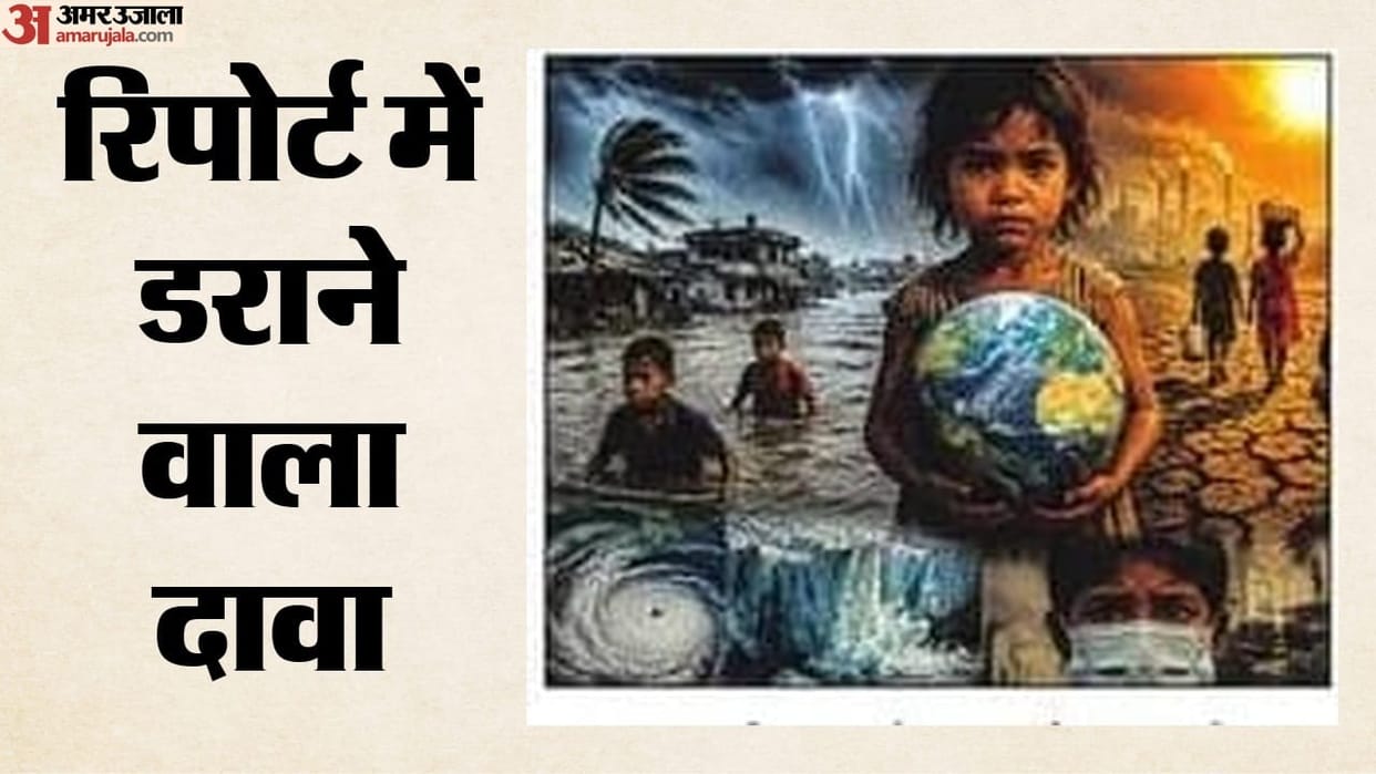 UNICEF Report 97 percent children in India exposed to two or more climate hazards health and nutrition at risk