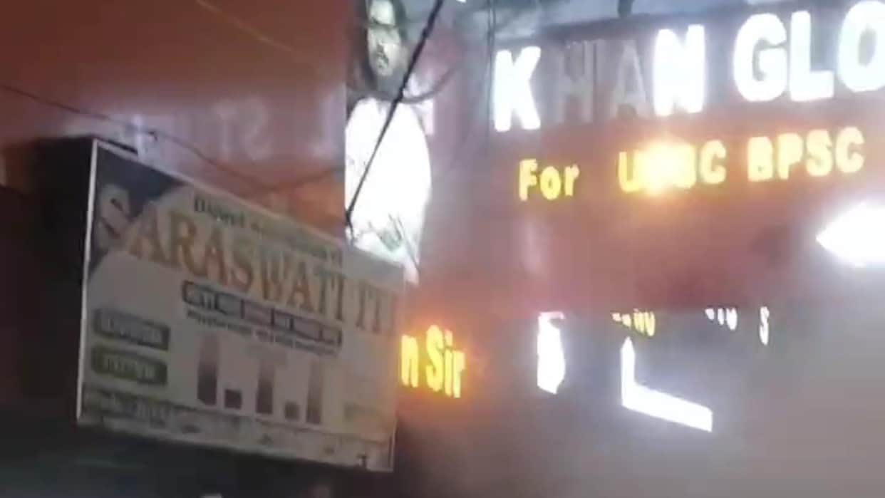 Fire breaks out Khan Global Studies Fire Department warned Khan Sir deficiencies found fire safety audit bihar