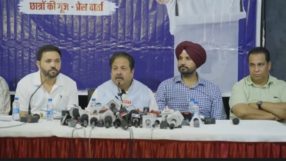 Rajeev Shukla slams BJP in Chandigarh