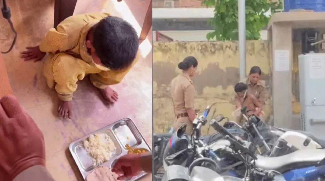 Kanpur A female constables compassion reunites a deaf mute girl with her mother