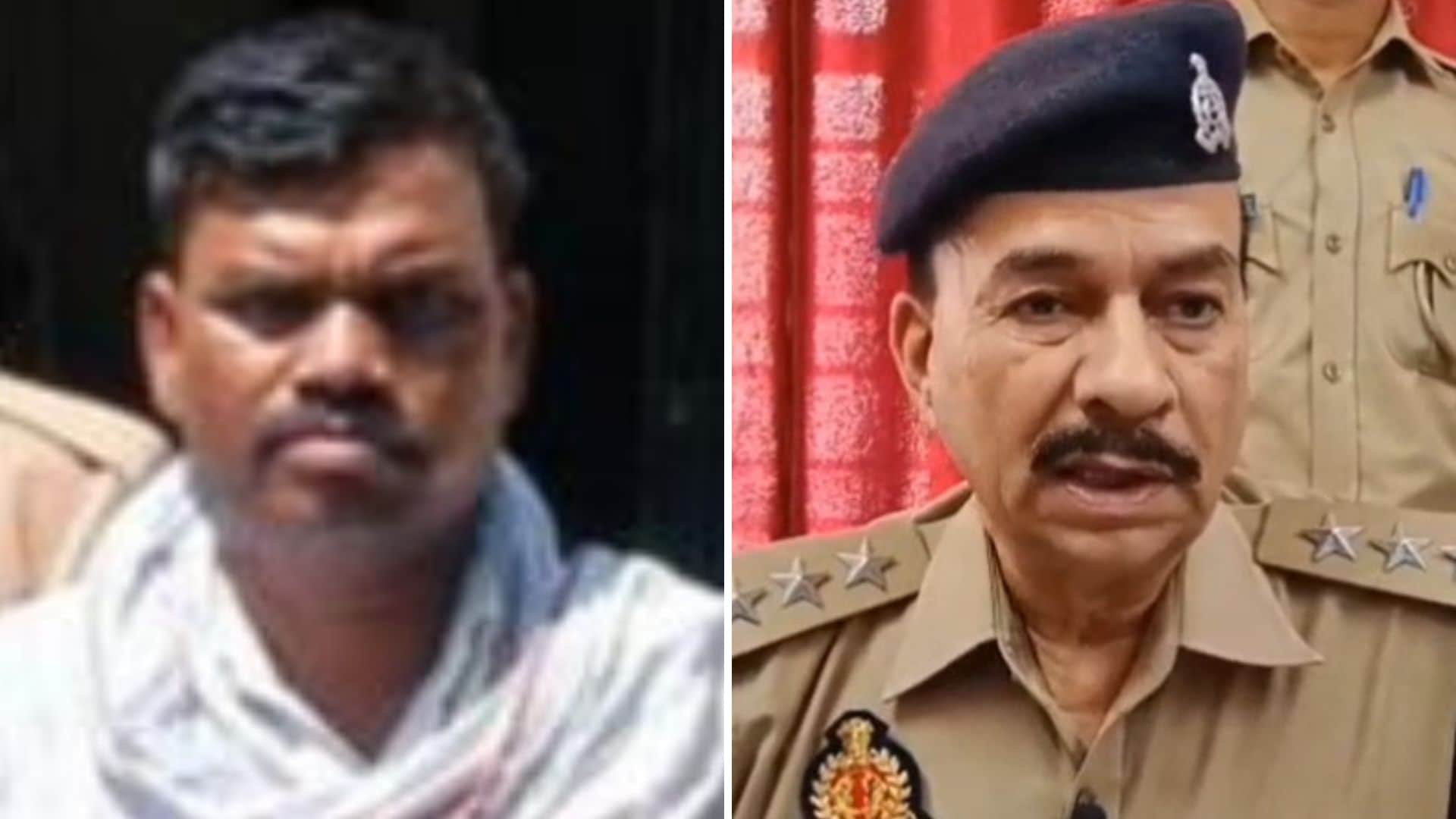 मुख्य हत्यारोपी की जानकारी देते क्षेत्राधिकारी राजेश कुमार राय।