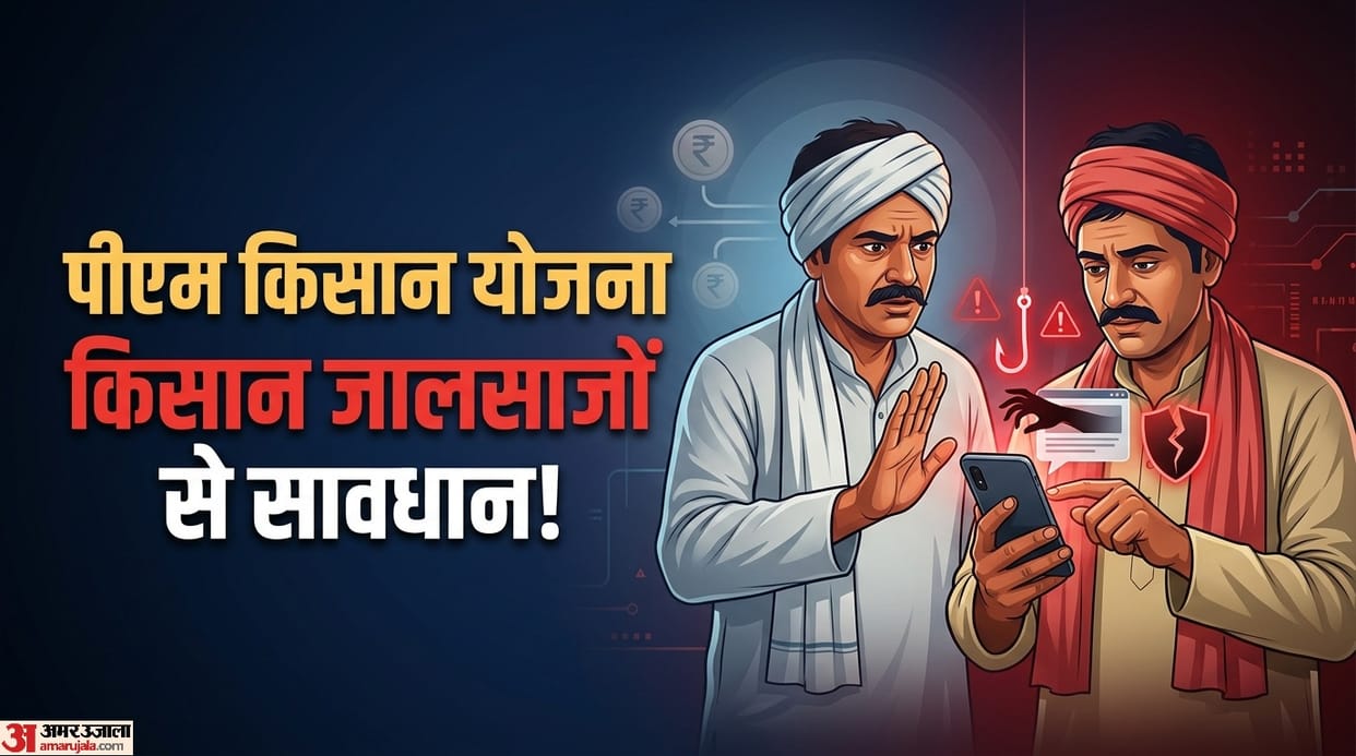 PM Kisan Yojana: how cyber fraud can occur under the protect of securing the stuck 23rd installment