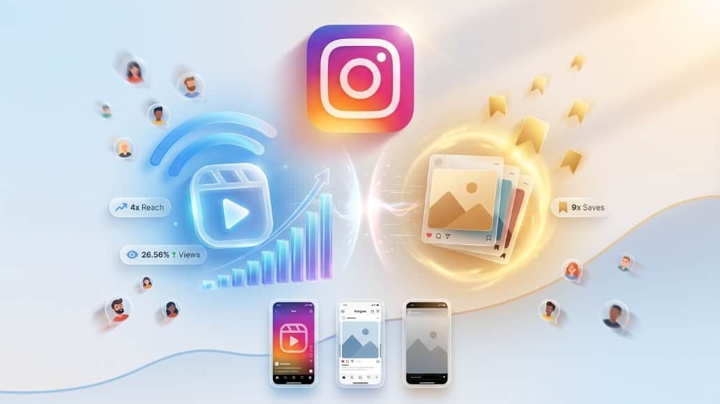 Instagram Reels vs Posts: Which Format Gets More Reach? Study Reveals
