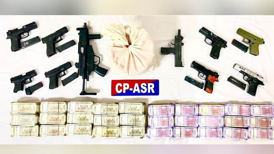 Crackdown on cross-border illegal smuggling seven arrested with weapons in Amritsar