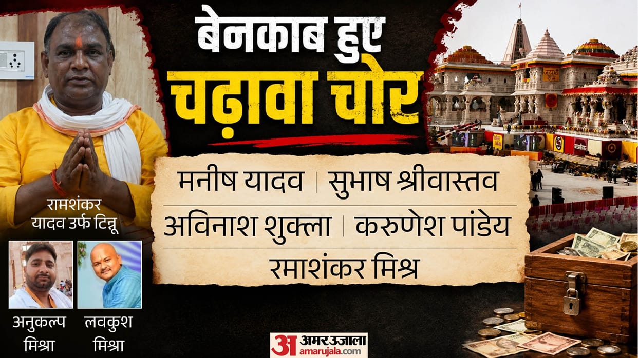 Ram Mandir: Case registered against 8 people on the 20th day for theft of offerings; all arrested;