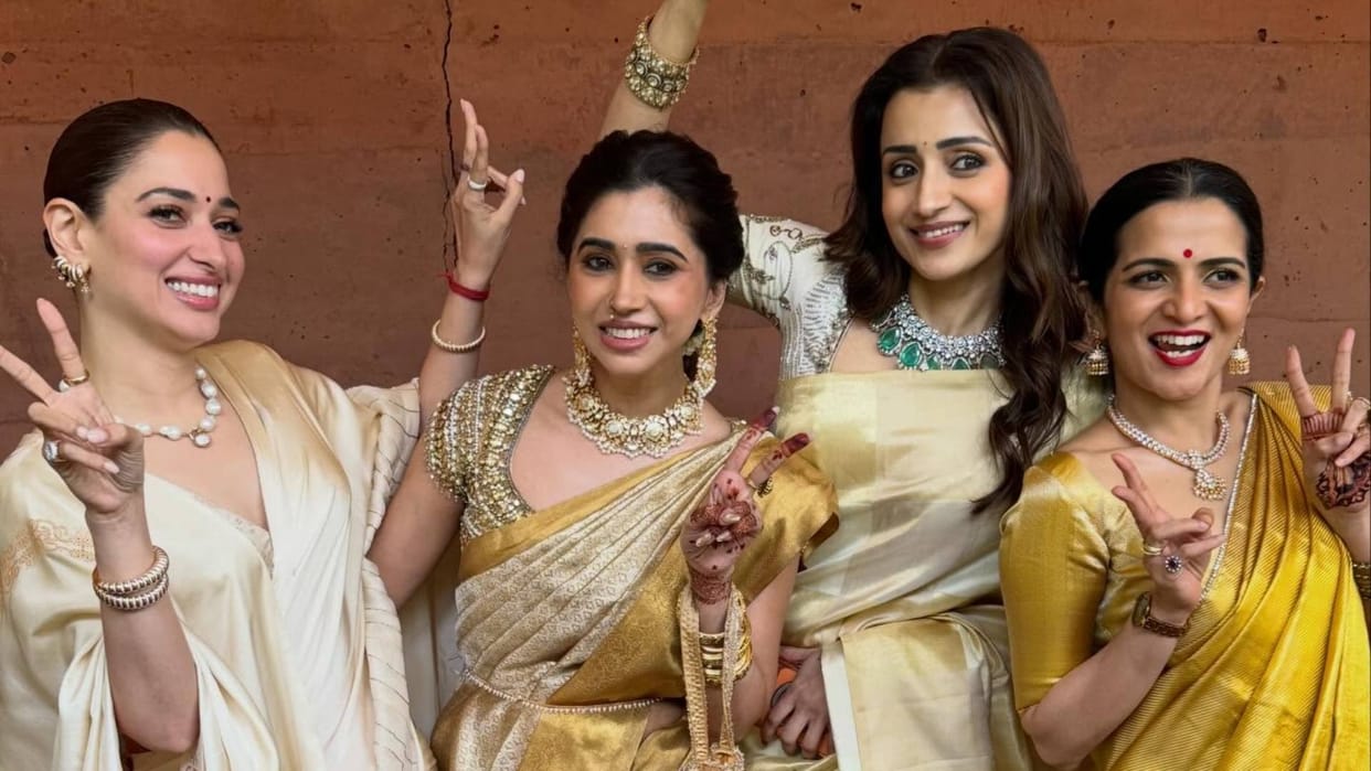Tamannaah Bhatia shares attend khushboo sunder daughter Avantika wedding shares beautiful photos from event