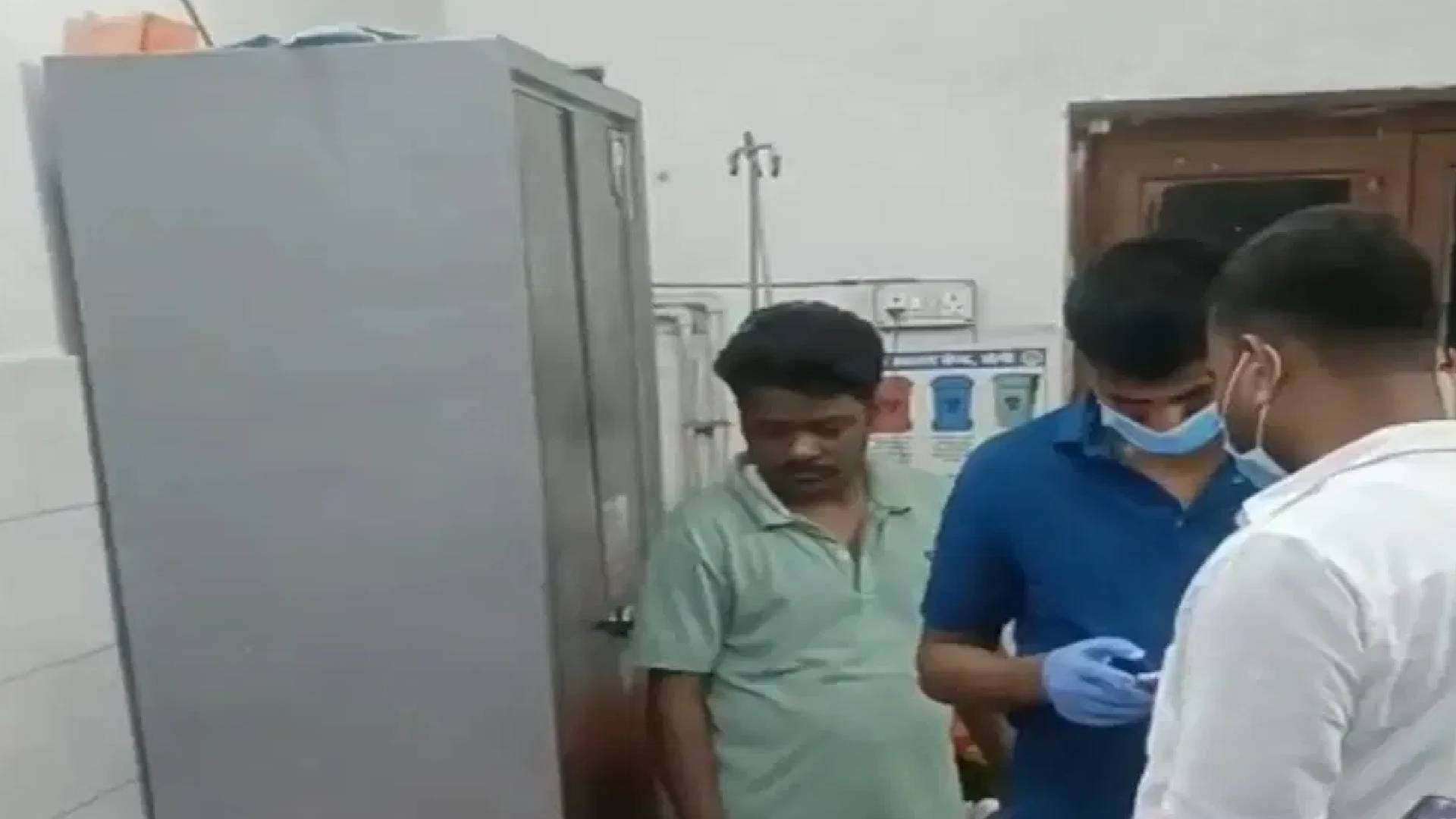 एसटीएफ जवान की सर्विस रिवाल्वर से चली गोली