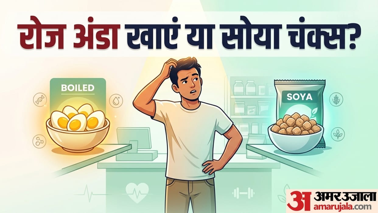 Egg vs Soya Chunks Which is better protein source for muscle growth disprj