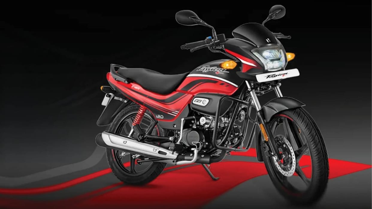 Hero Passion Plus Disc Variant Launched With Segment-First LED Projector Headlamp Check Price Mileage Specs