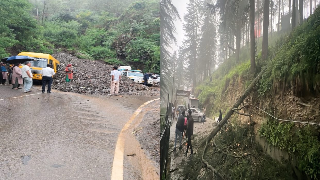 Himachal Weather: Heavy rain in Shimla; clouds to pour continuously for seven days across several parts