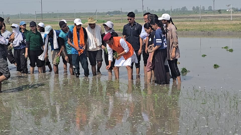 Union Agriculture Minister Shivraj Singh Chouhan reached Pantnagar