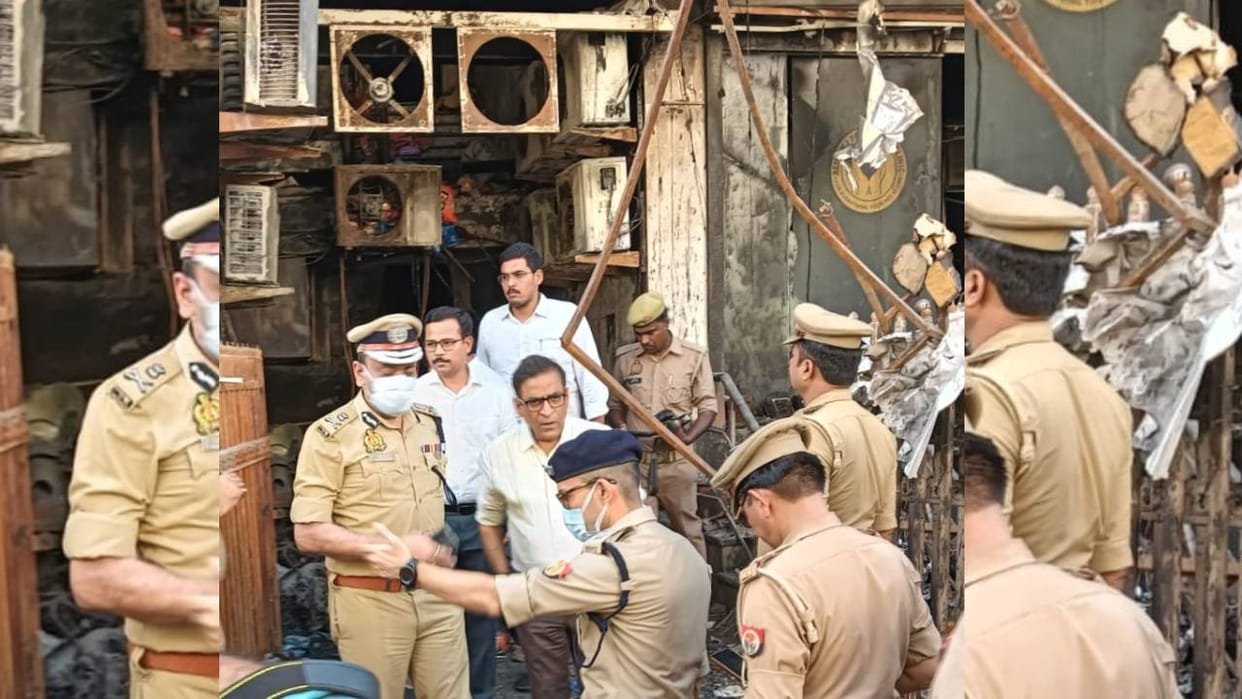 Lucknow Fire Incident: SIT Irked by Five AC Outdoor Units at Entrance; Several Other Irregularities Found