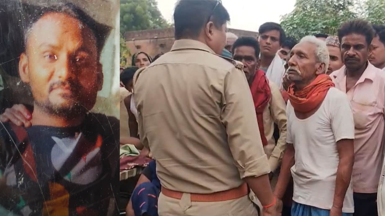 Elder brother kills younger brother with sharp-edged weapon in bhadohi