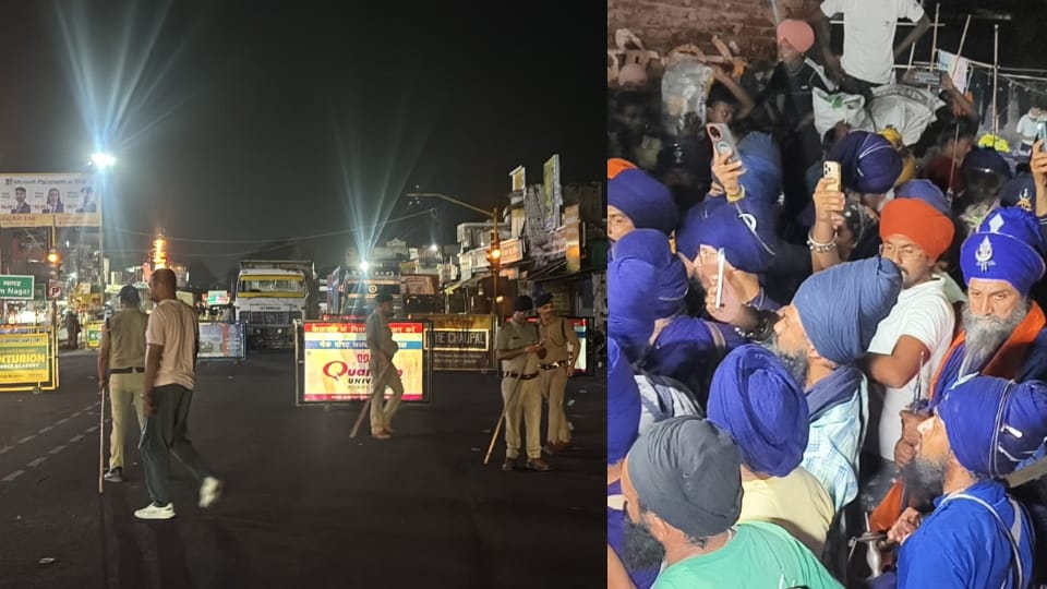 Tension in Dehradun after Nihangs march police department on high alert DM and SSP Inspect city late night