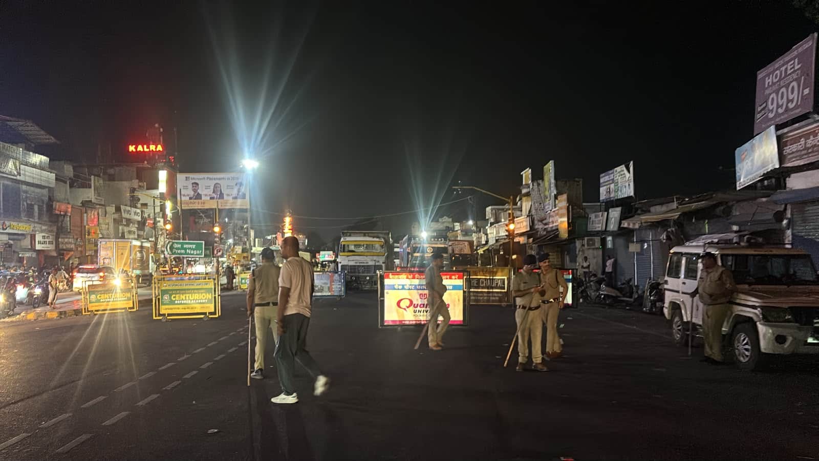 Tension in Dehradun after Nihangs march police department on high alert DM and SSP Inspect city late night