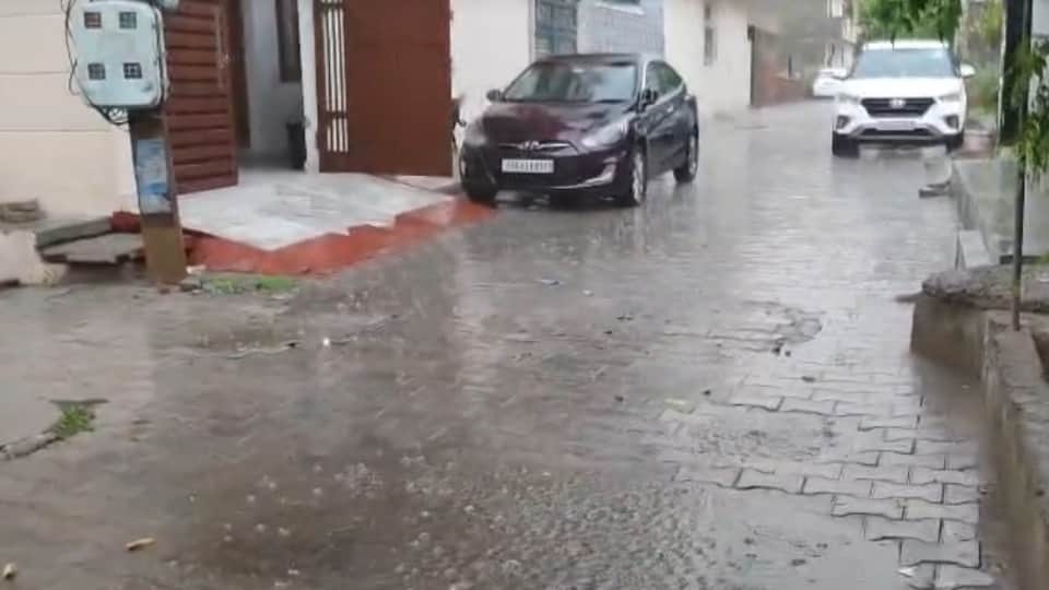 फिरोजपुर में बरसात