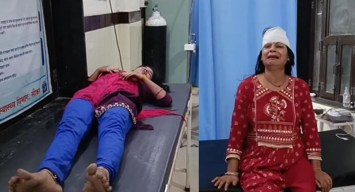 Tragic Accident After Khatu Shyamji Darshan Speeding Pickup Hits Car, Kills Woman