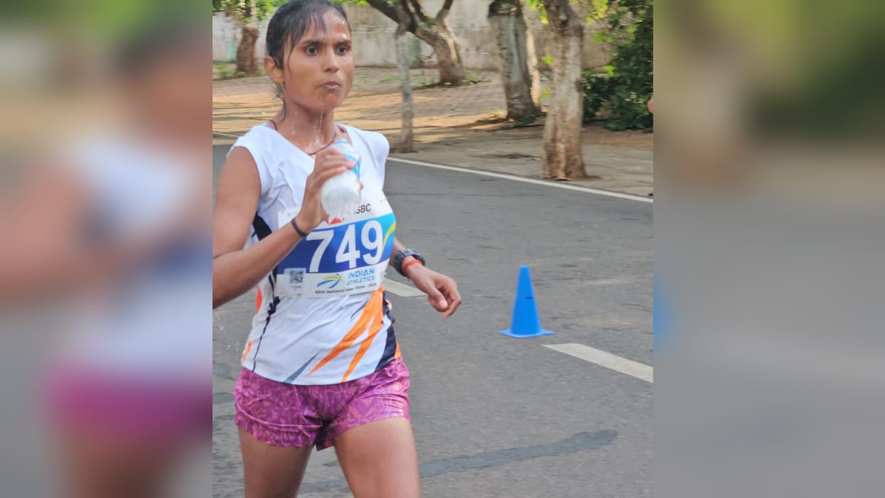Sports News: Reshma Patel wins silver in the 21km race walk; the competition was held in Bhubaneswar