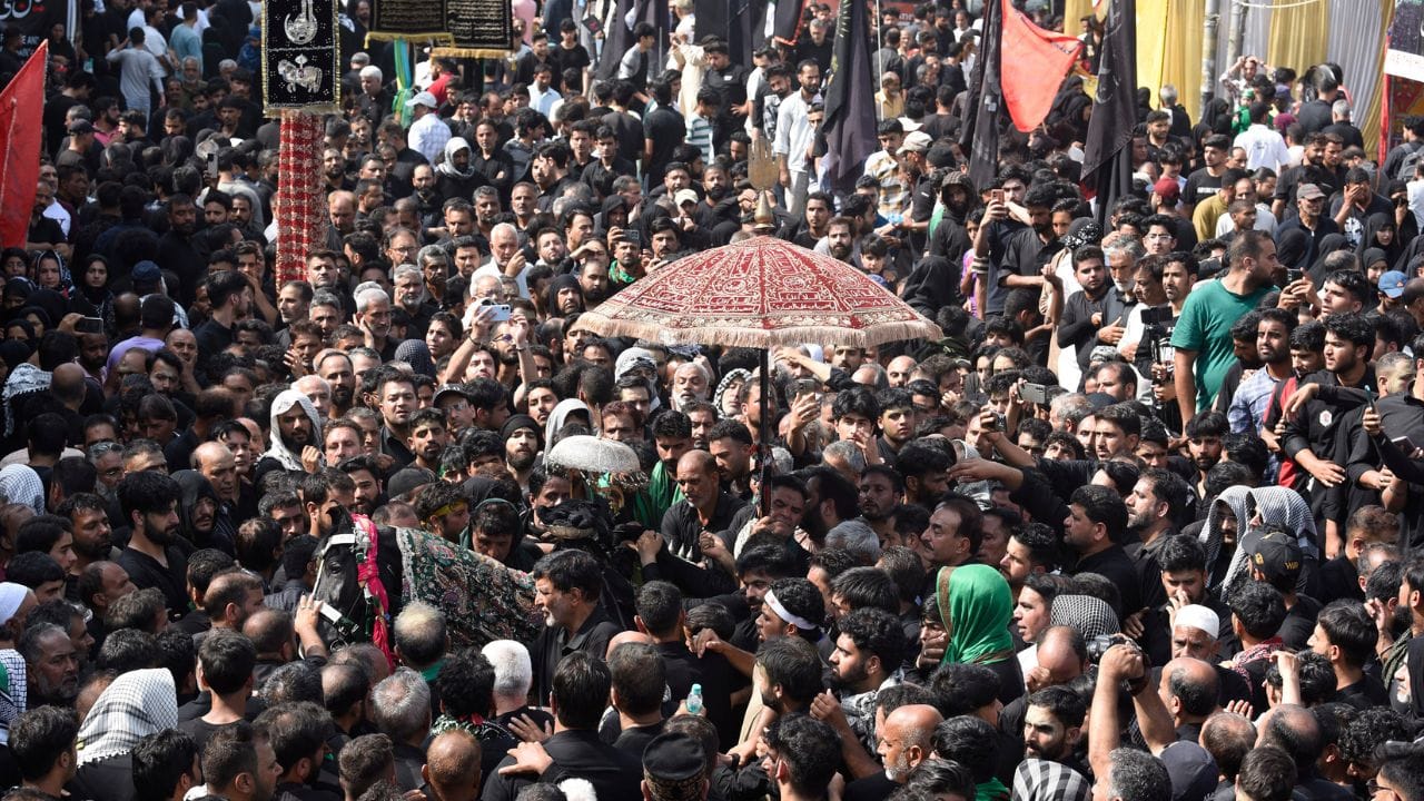 LG Manoj Sinha and CM Omar participate in Ashura (Muharram)