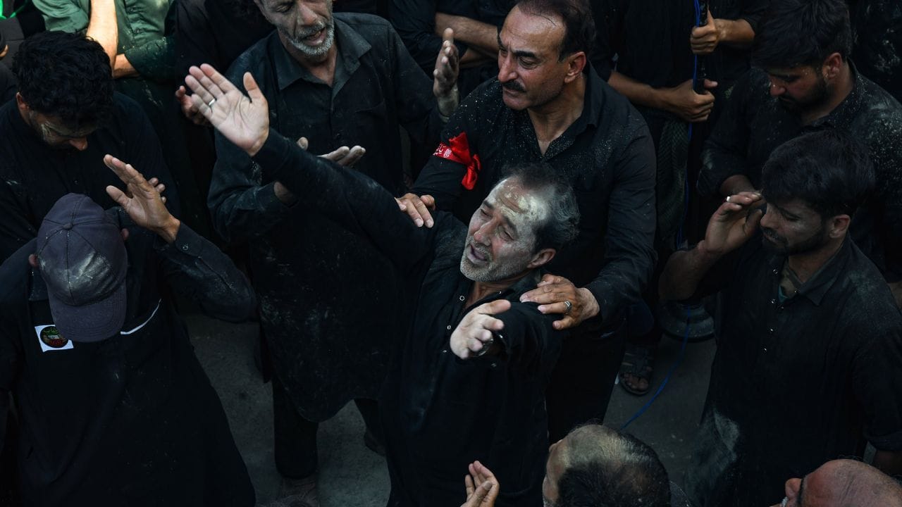 LG Manoj Sinha and CM Omar participate in Ashura (Muharram)