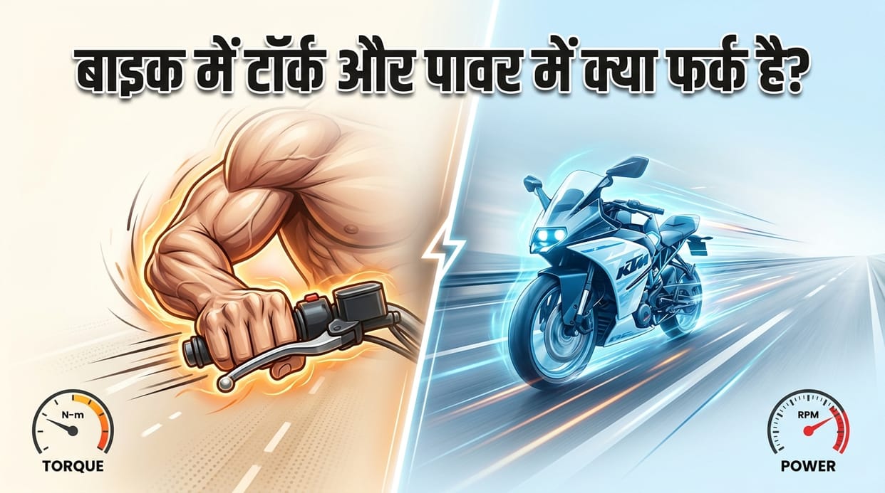 Torque vs Power in Bikes Explained: What They Mean, Differences, and How to Choose the Right Motorcycle