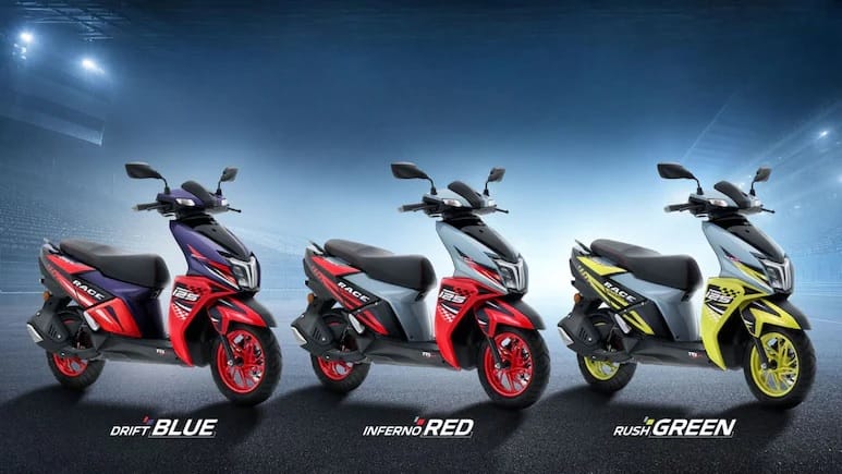 TVS Ntorq 125 Updated with New Color Schemes and Graphics Ahead of Festive Season